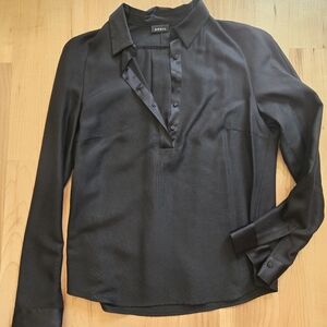 Black dress shirt